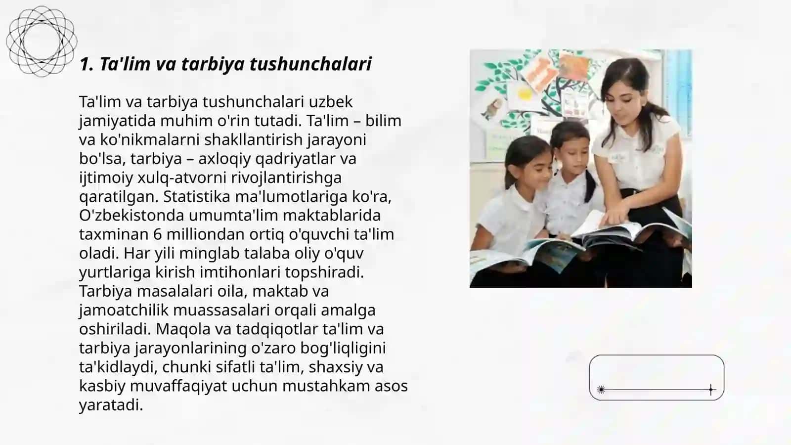 Tarbiya me‘todlari mohiyati va uning tasnifi 3