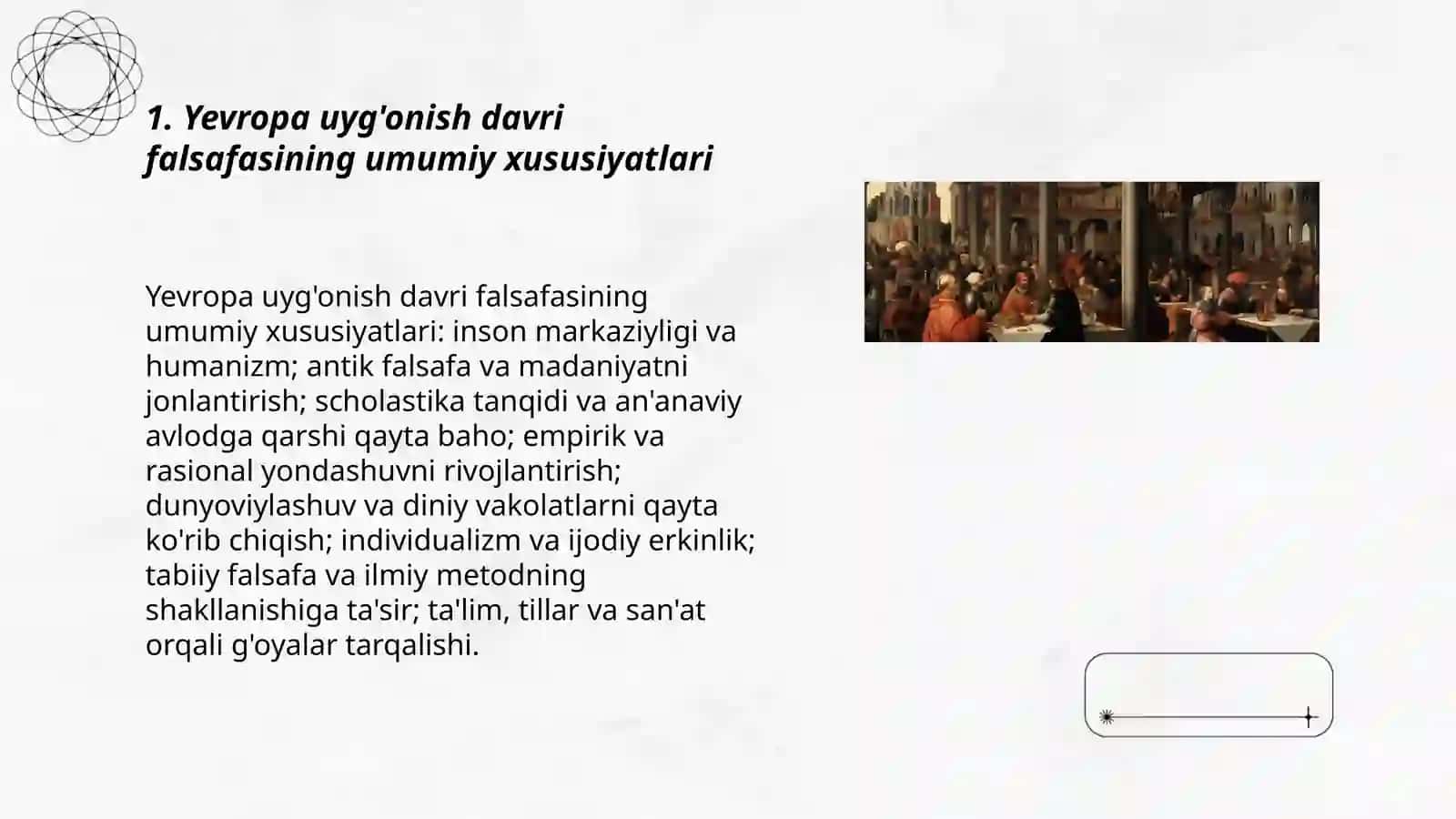 Yevropa uyg'onish davri falsafasi 3