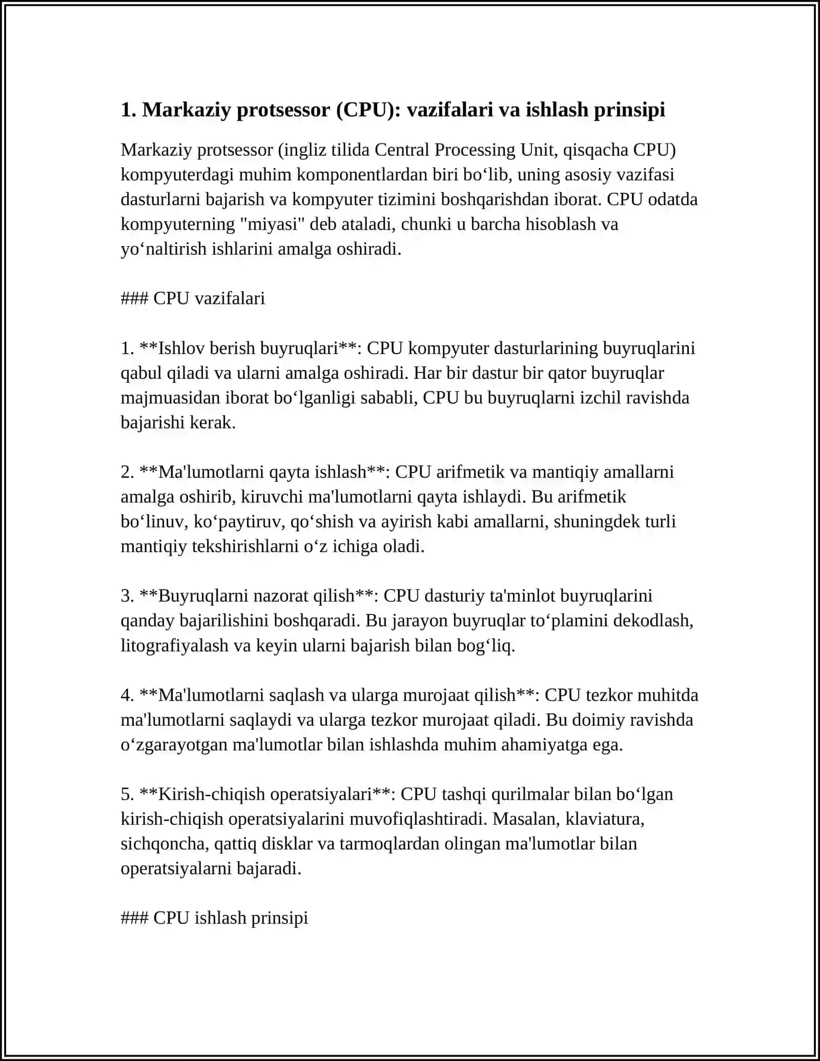 KOMPYUTERNING ASOSIY QURILMALARI VAZIFALARI VA UNDA ISHLASH PRINSIPLARI 3