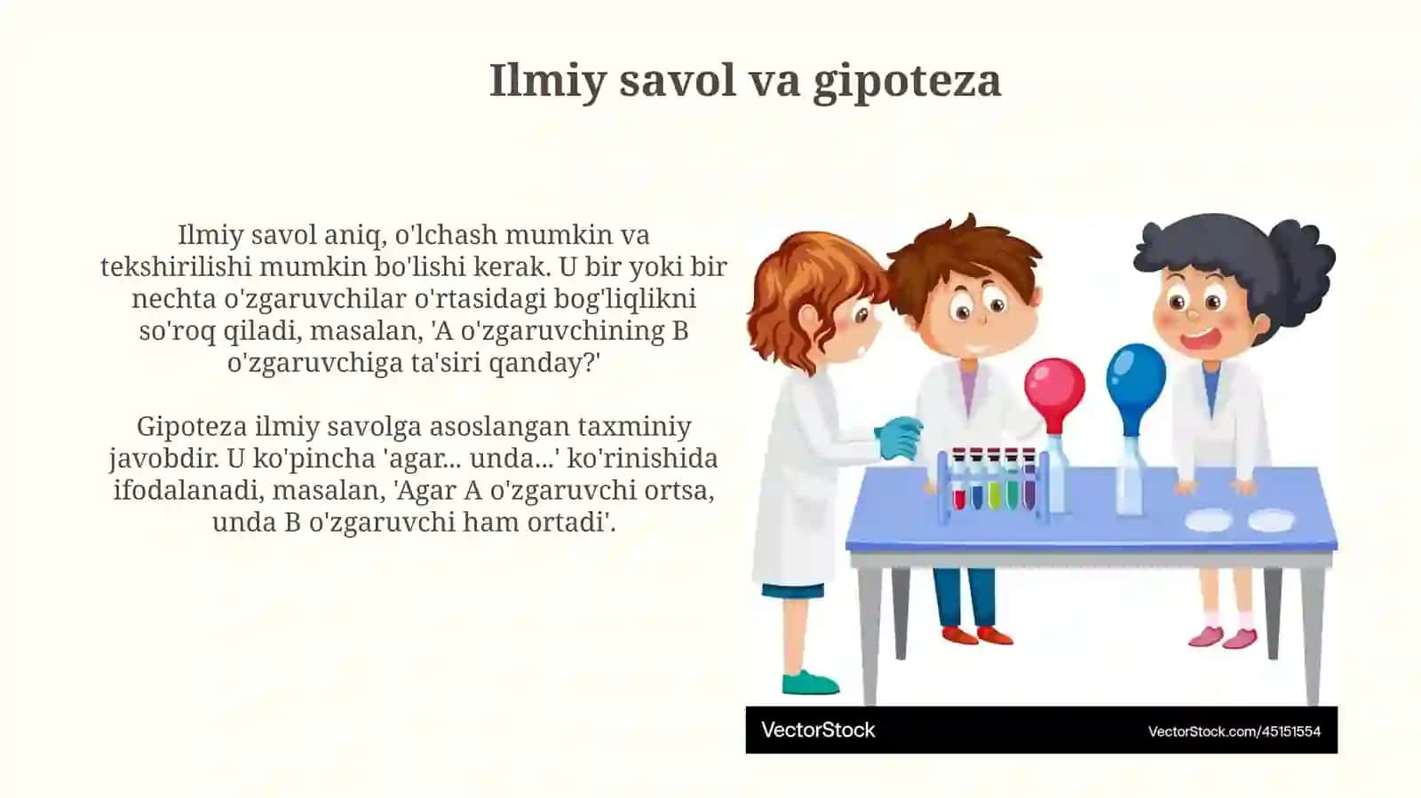 Ilmiy eksperiment 3