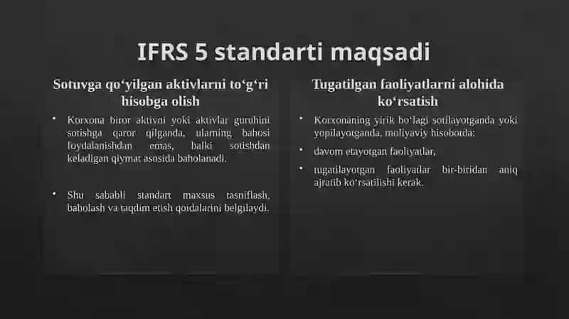 IFRS 5 standarti 3