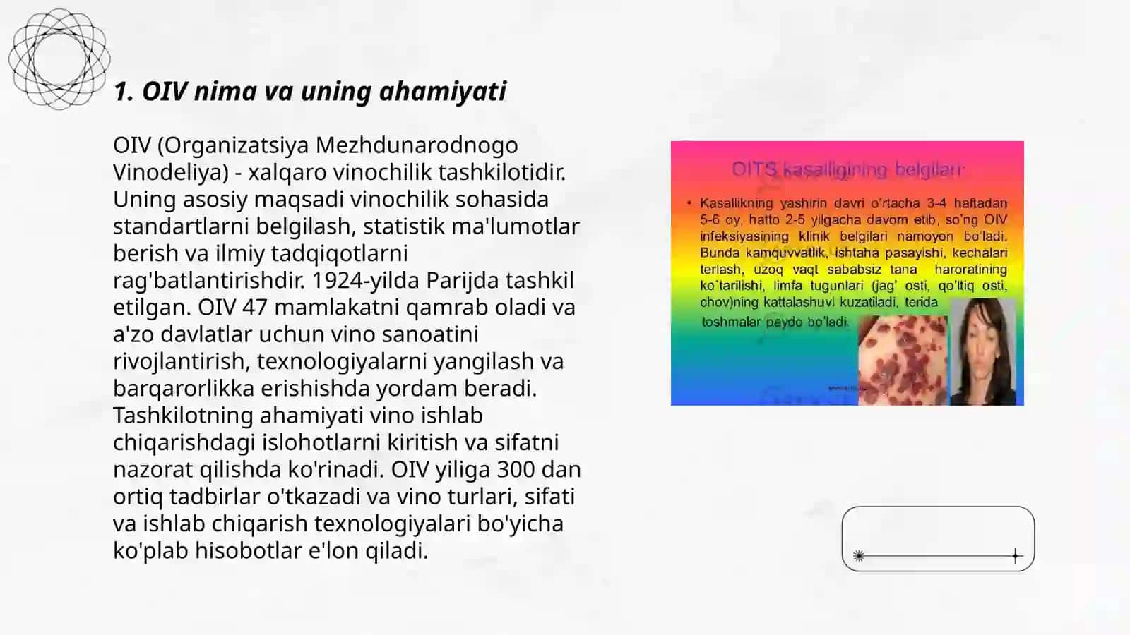 OIV (Organizatsiya Mezhdunarodnogo Vinodeliya) 3