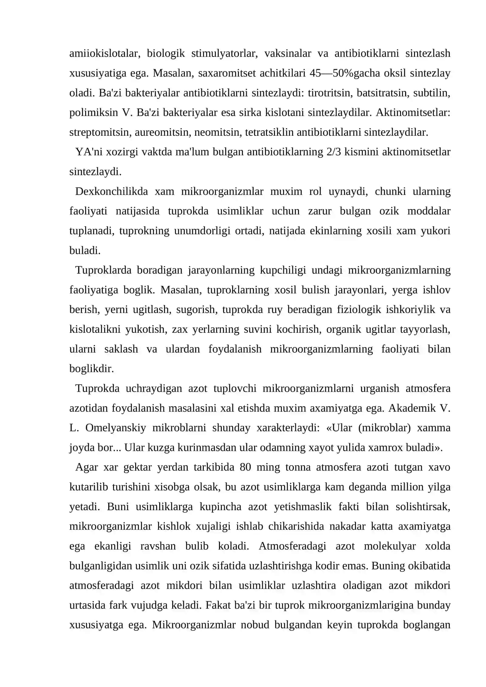 Tuproq biologiyasi 3