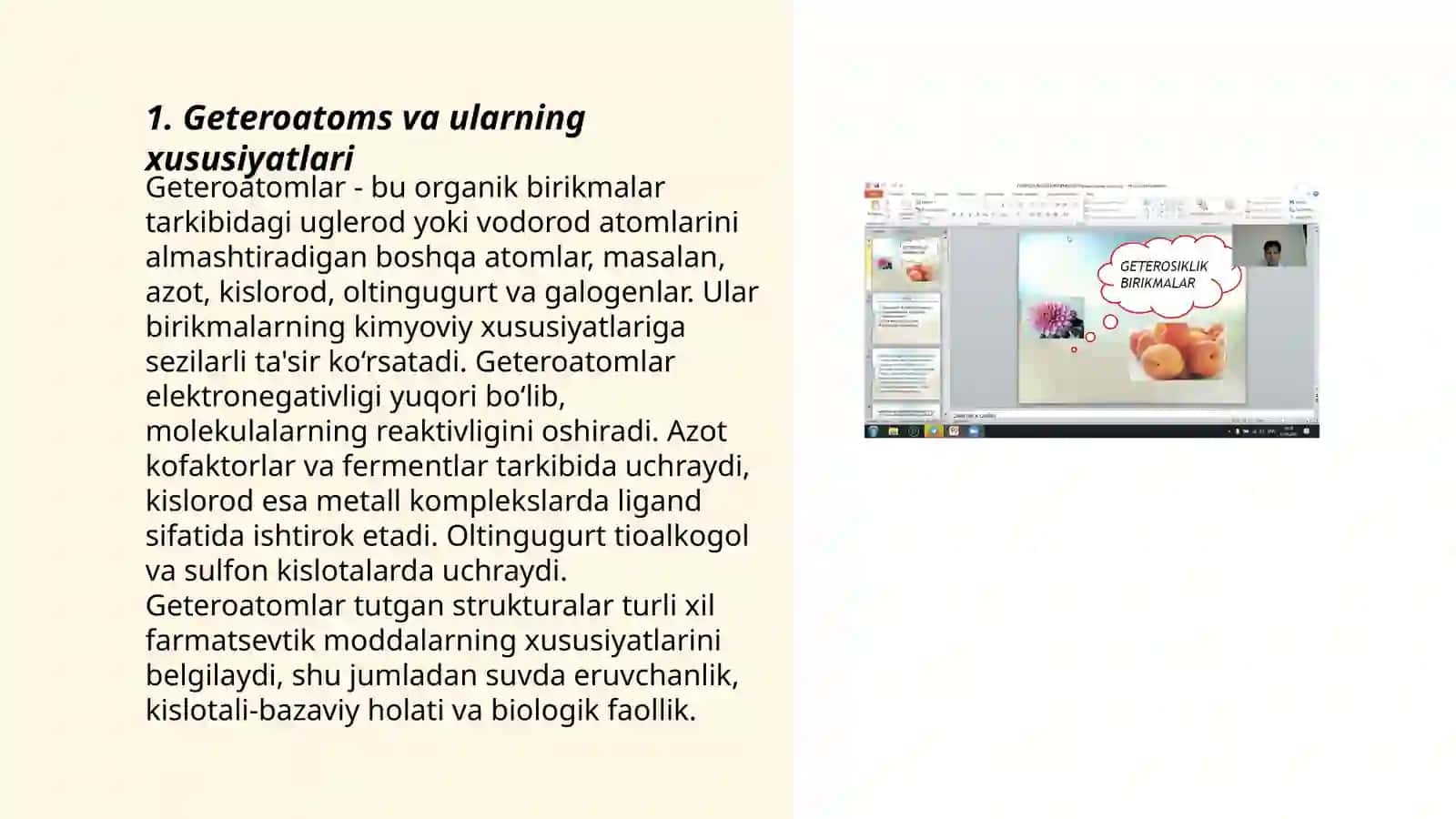 Geterosiklik birikmalar 3