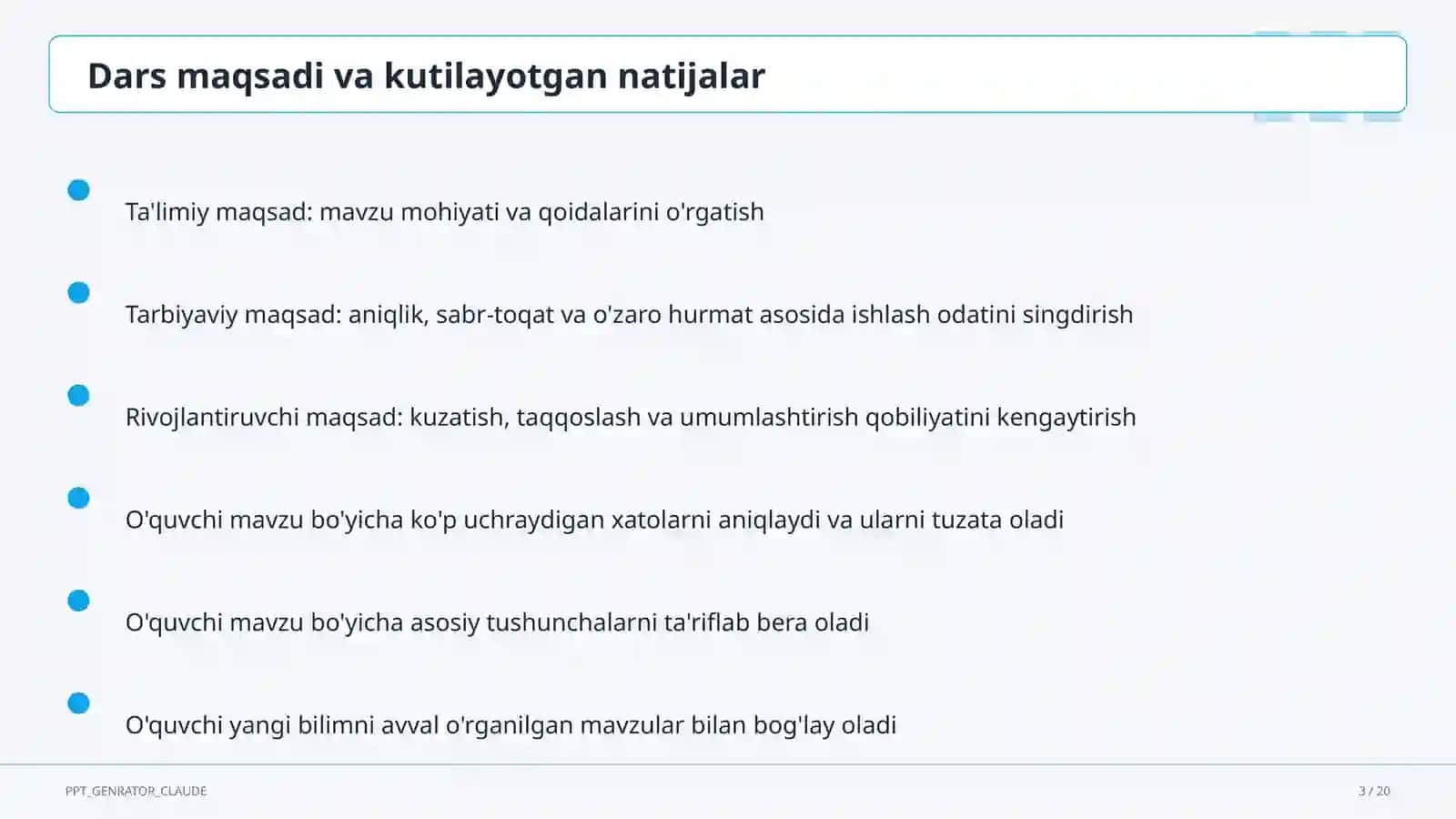 Kishilar va narsalar nomini bildirgan so'zlar (2-sinf) 3