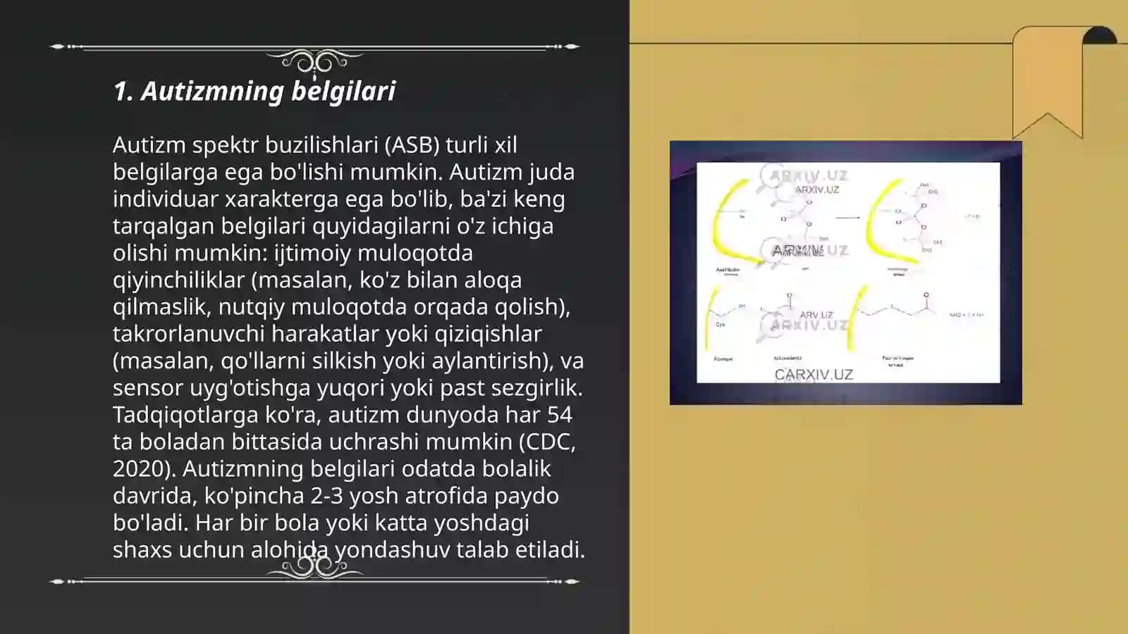 Autizim haqida umumiy tushuncha 3