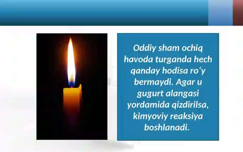 Kimyoviy reaksiyalar 3