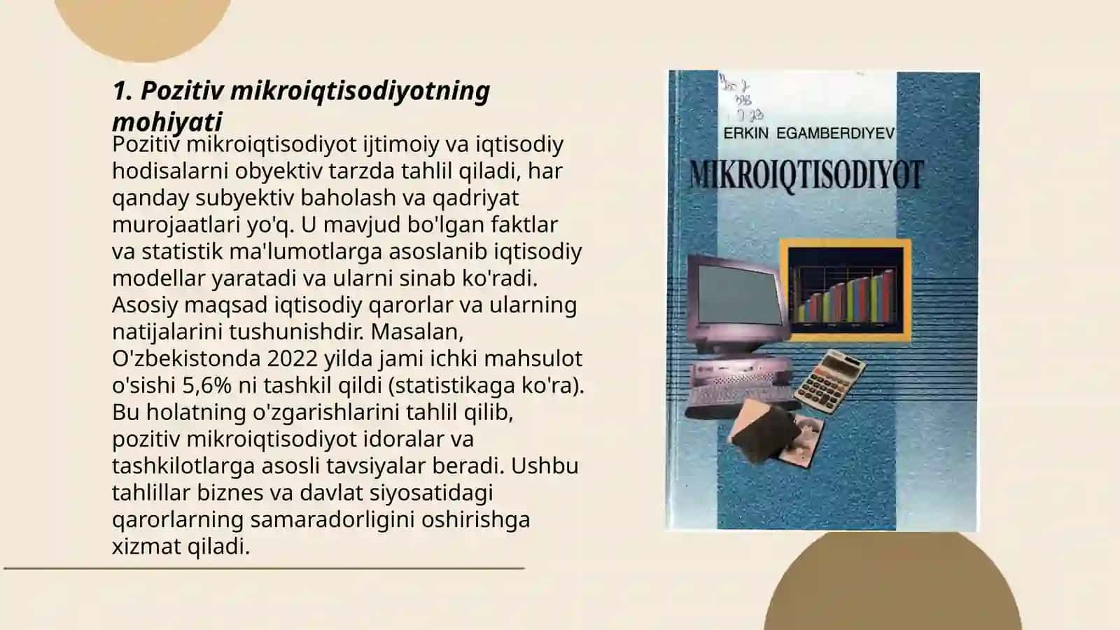 Pozitiv va normativ mikroiqtisodiyot 3