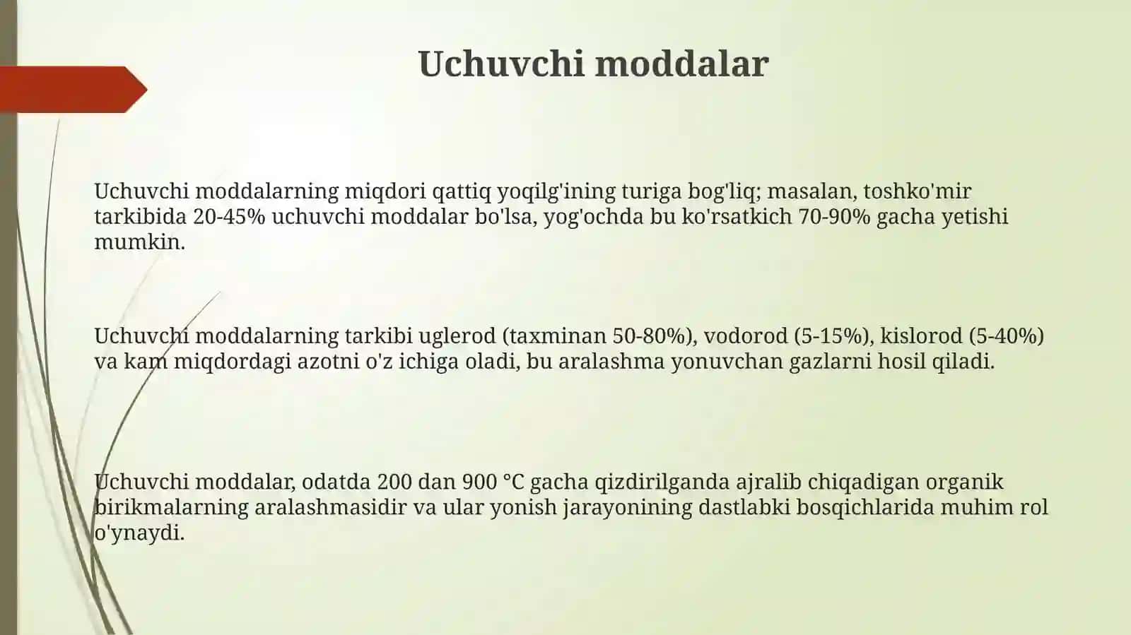 Qattiq yoqilg'i tarkibi 3