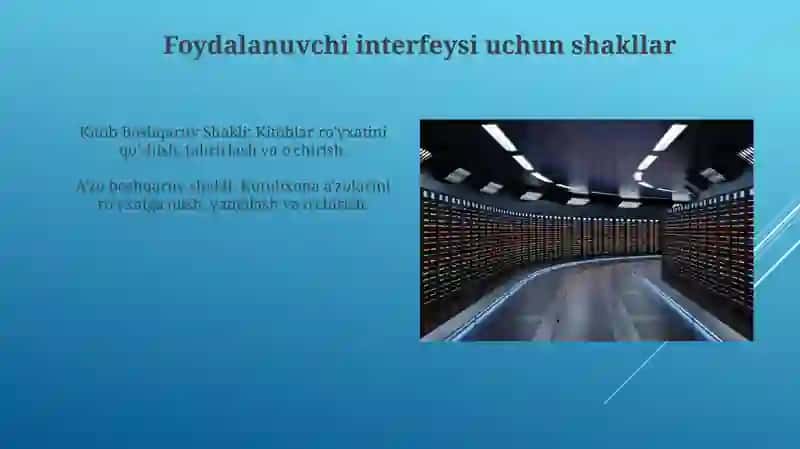 Access ma'lumotlar bazasini loyihalash 3