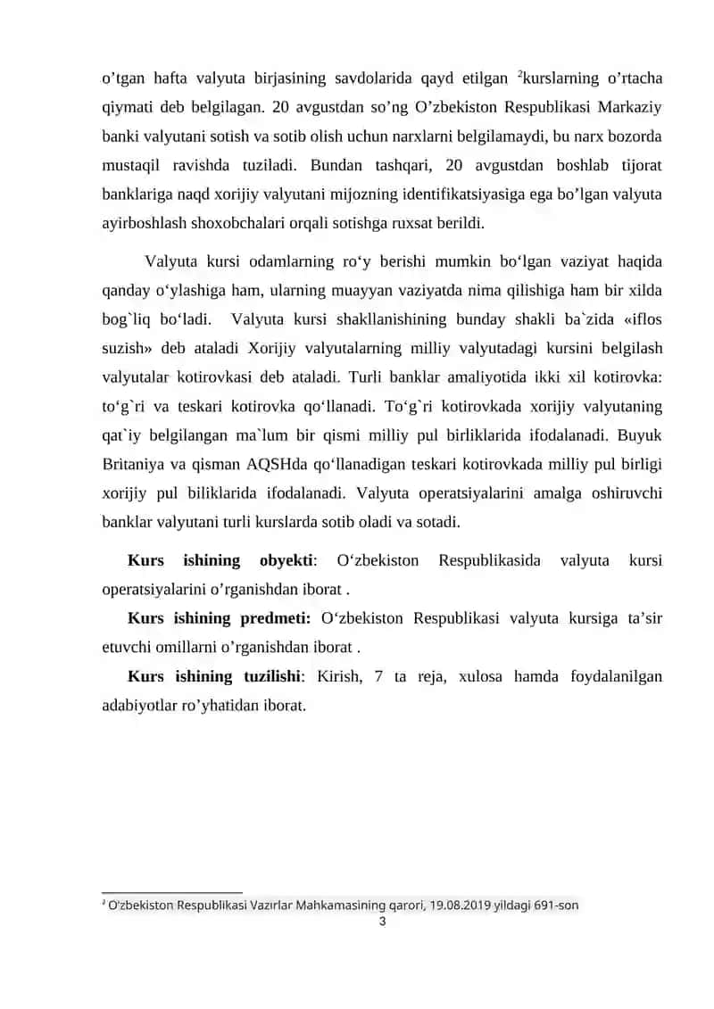 Valyuta kursi 3