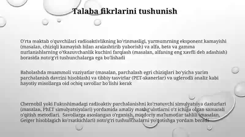 Radioktivlik xodisasi mavzusi darslik 3