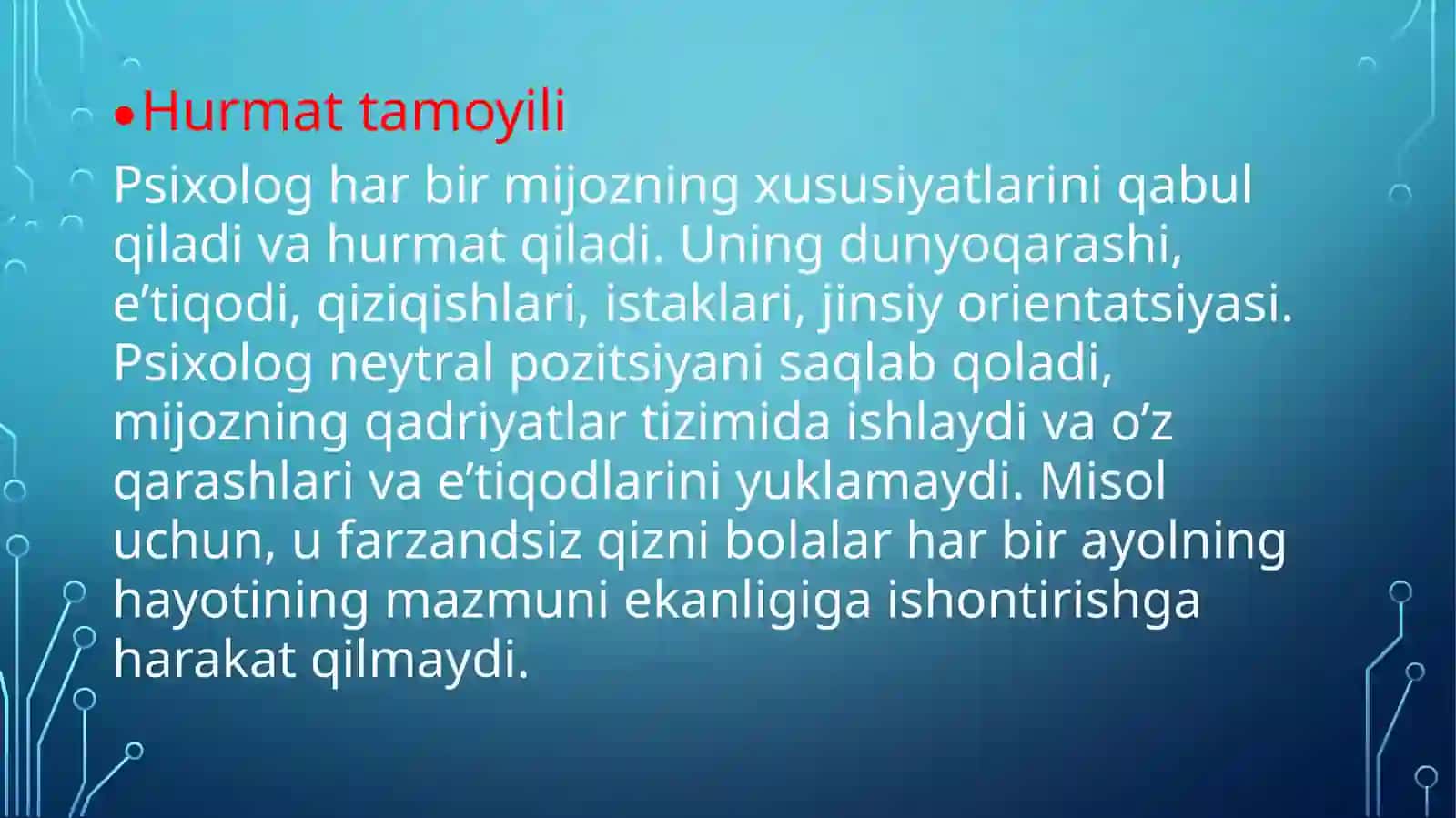 Psixologning kasbiy-etikaviy tamoyillari 3