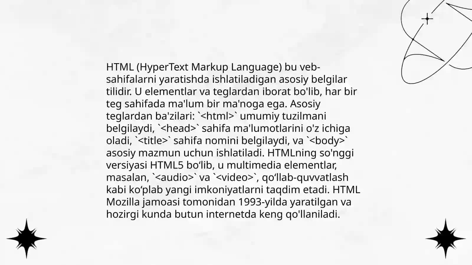 Web sahifalarni tahrirlash va saytlar yaratish texnologiyalari 3