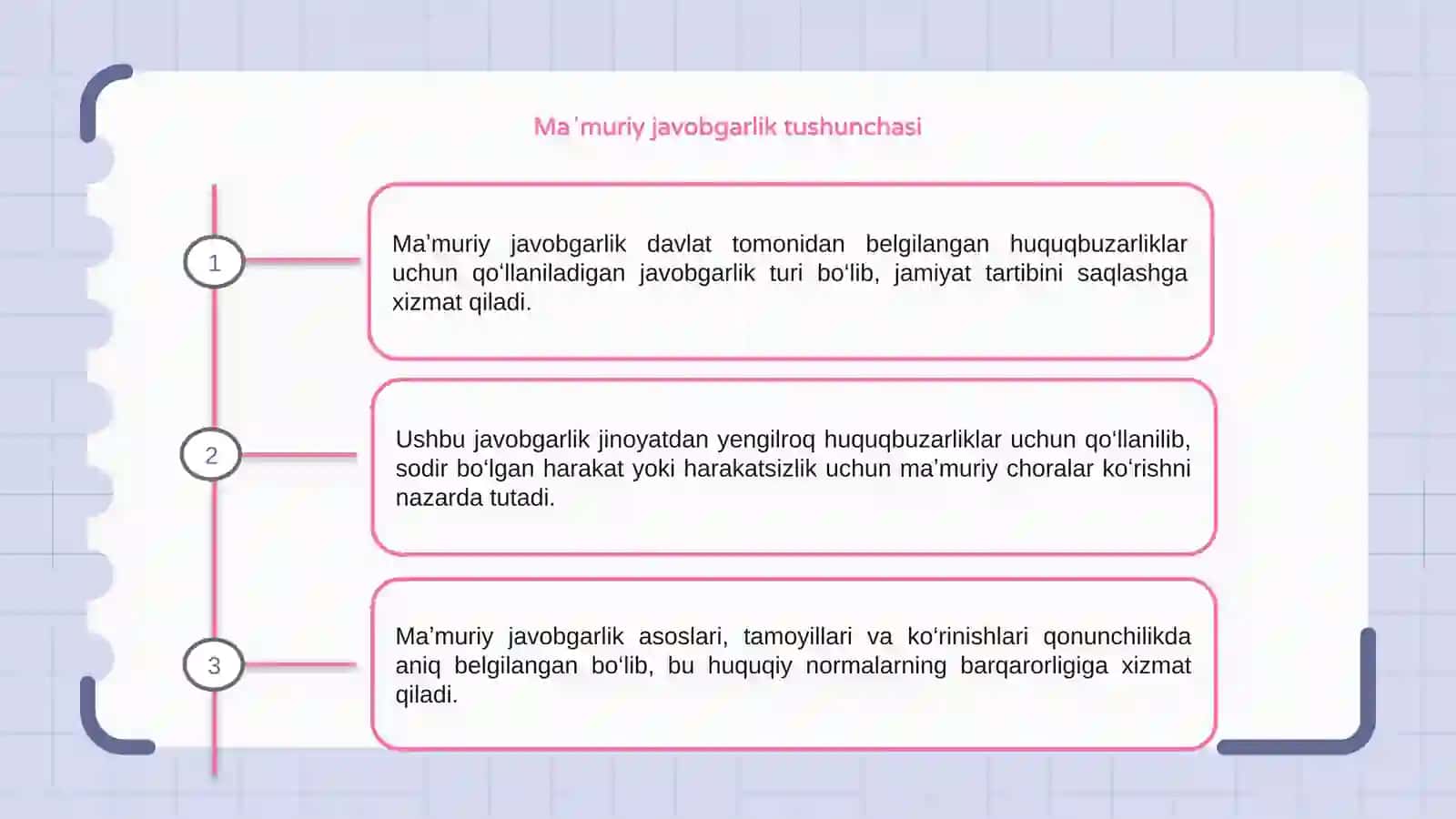 Maʼmuriy javobgarlik tamoyillari 3