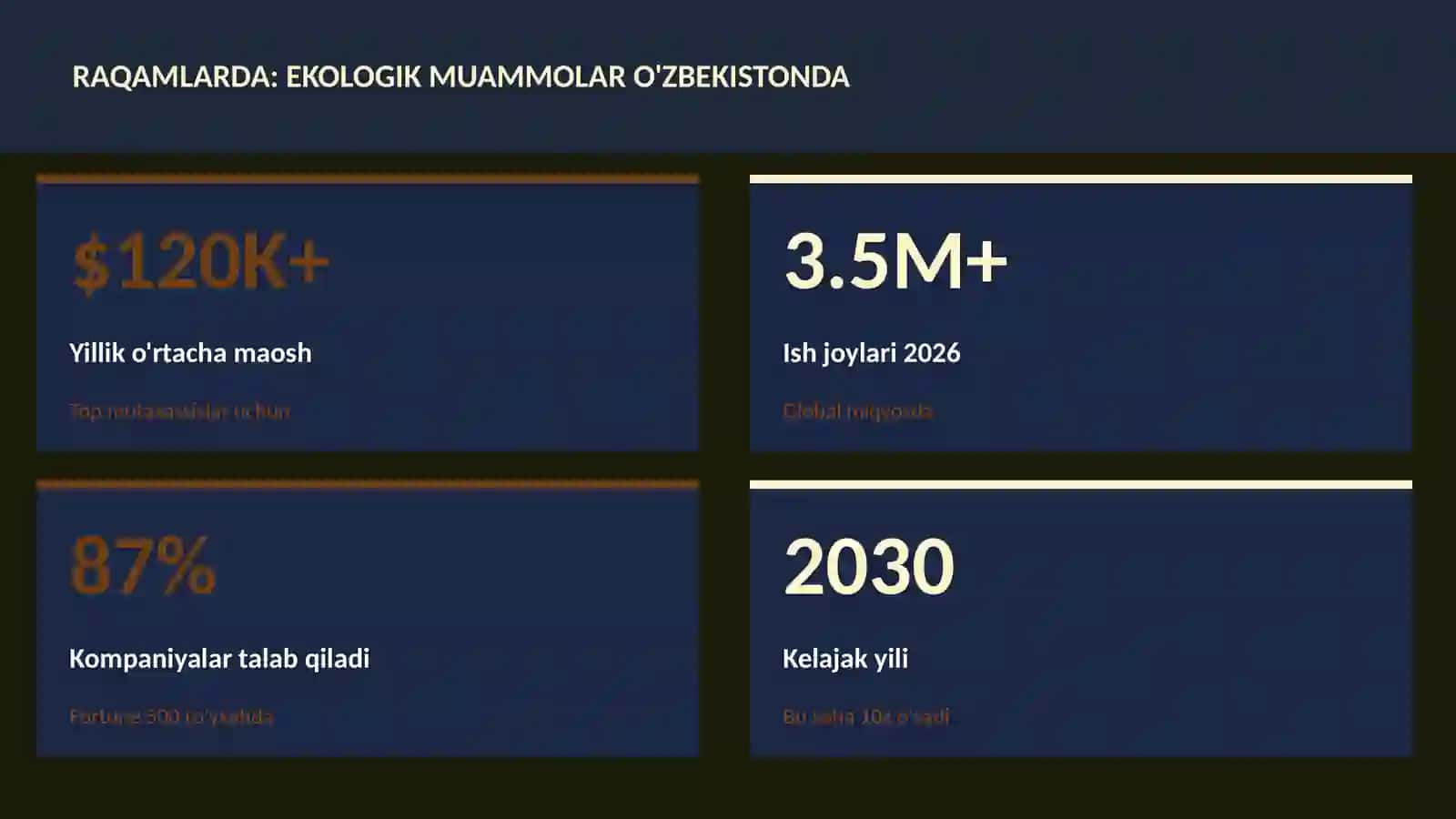 Ekologik muammolar O'zbekistonda 3