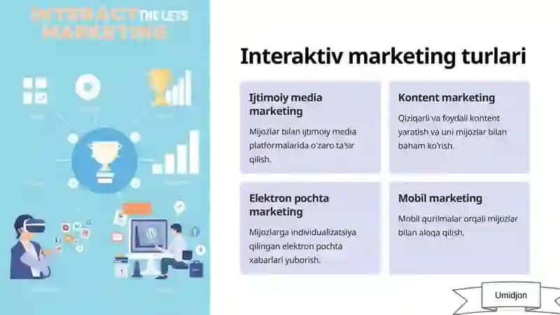 Interaktiv marketing: Mijozlaringiz bilan aloqa qilishning yangi yo'li 3