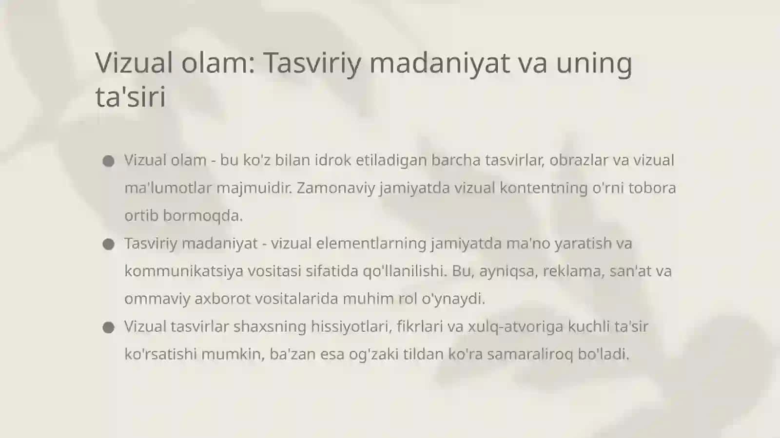 Axborot olamining shaxsga ta'siri: Yangi davr haqiqati 3