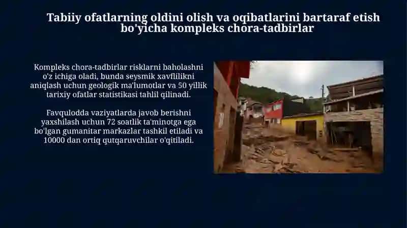 Tabiiy ofatlarning oldini olish va oqibatlarini bartaraf etishga qaratilgan choratadbirlar 3