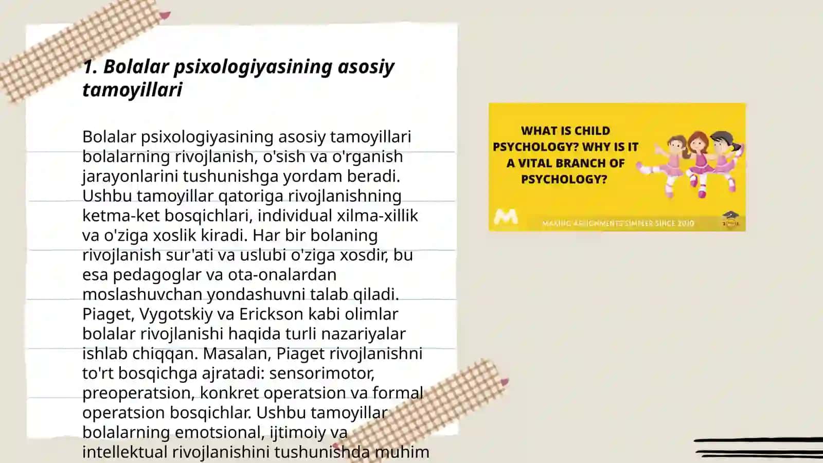 Bolalar psixologiyagasi metodlari 3