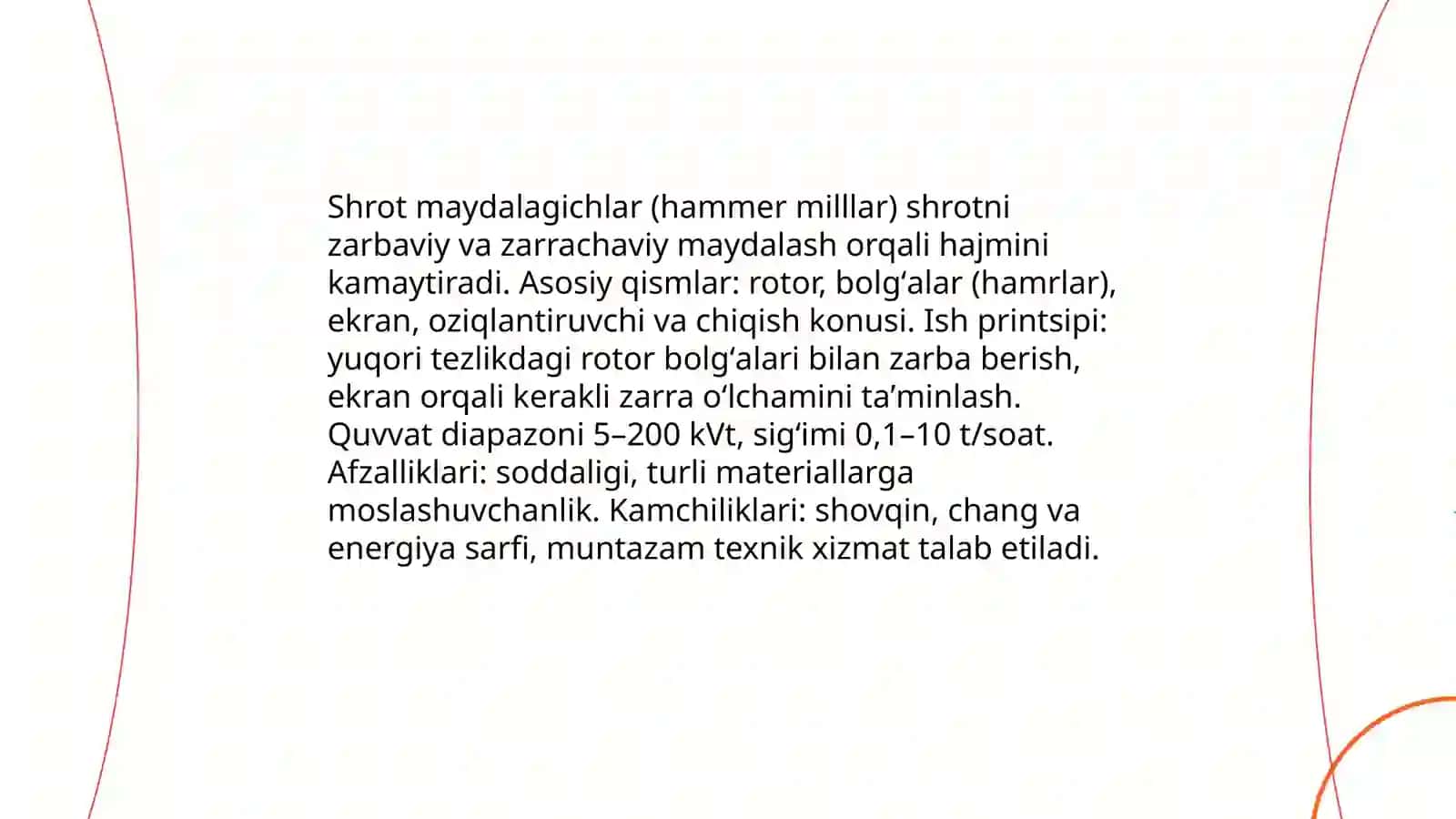 Shrotga ishlov berish uskunalari 3