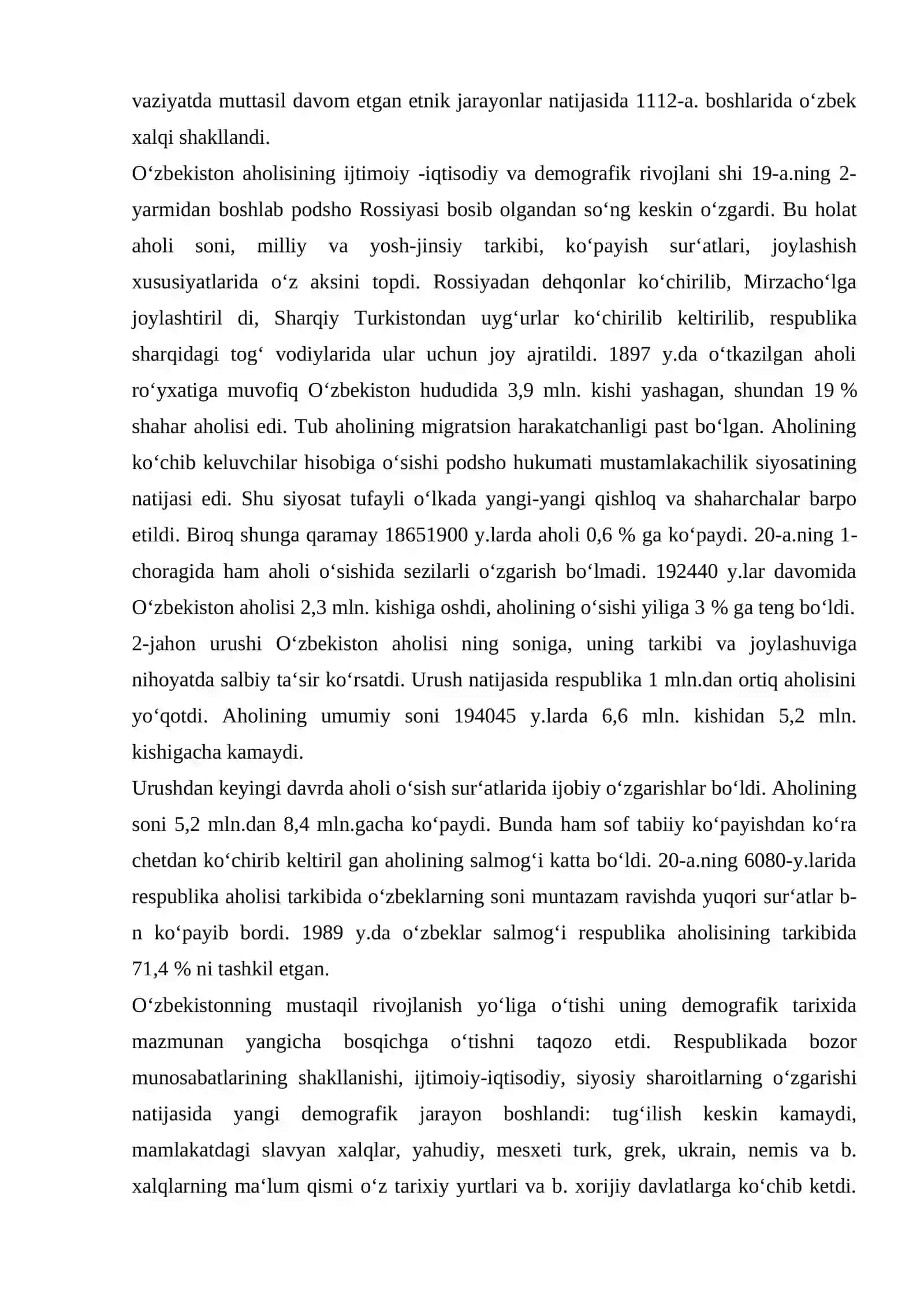 Oʼzbekiston aholisi 3