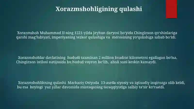 Xorazmshohlar Davlati 3