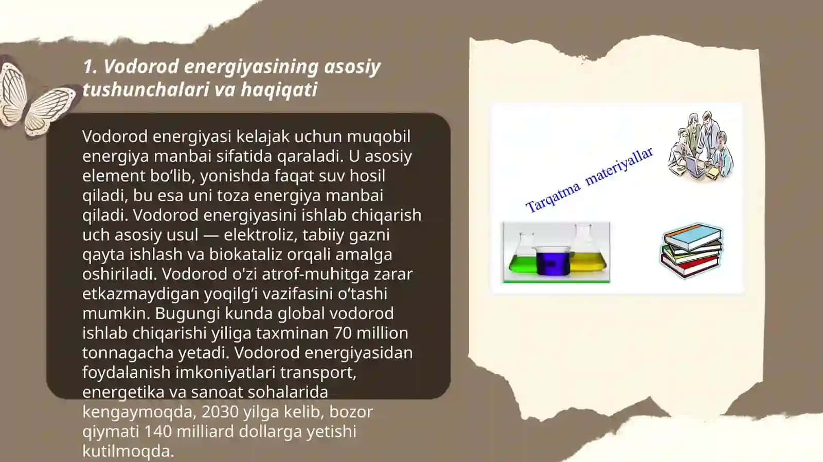 Vodorod energiyasining asosiy tushunchalari va haqiqati 3