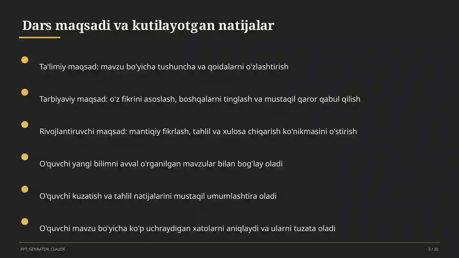 Organik kimyoga kirish: Butlerov nazariyasi (10-sinf) 3
