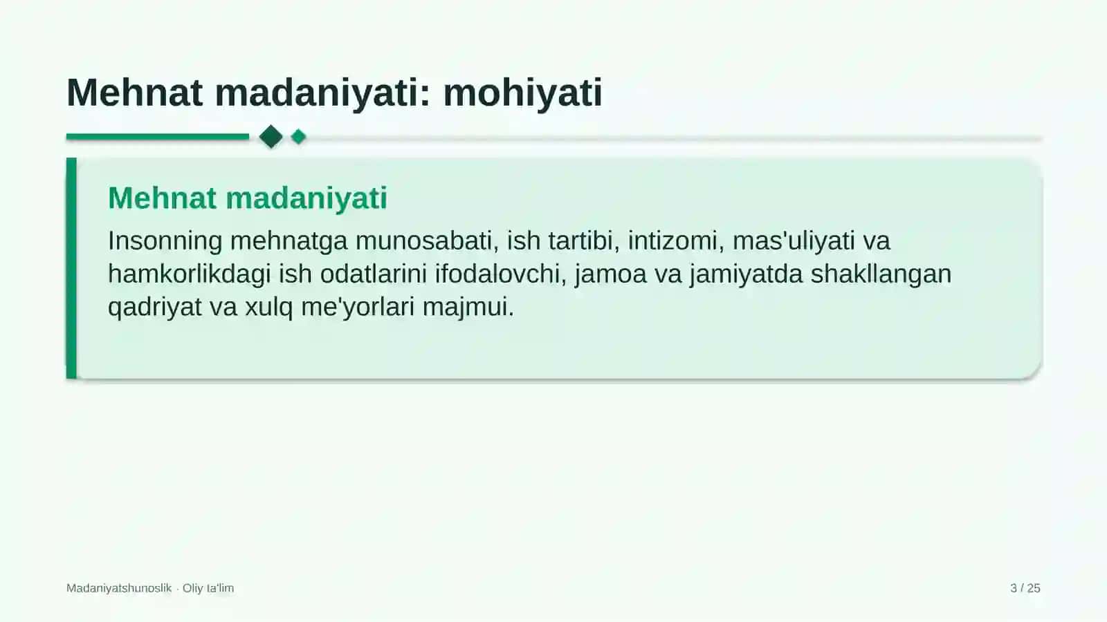 Animatsiya studiyalarida mehnat madaniyati 3