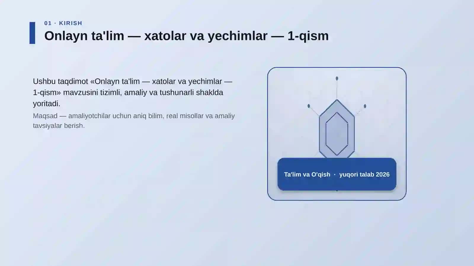 Onlayn ta'lim — xatolar va yechimlar — 1-qism 3