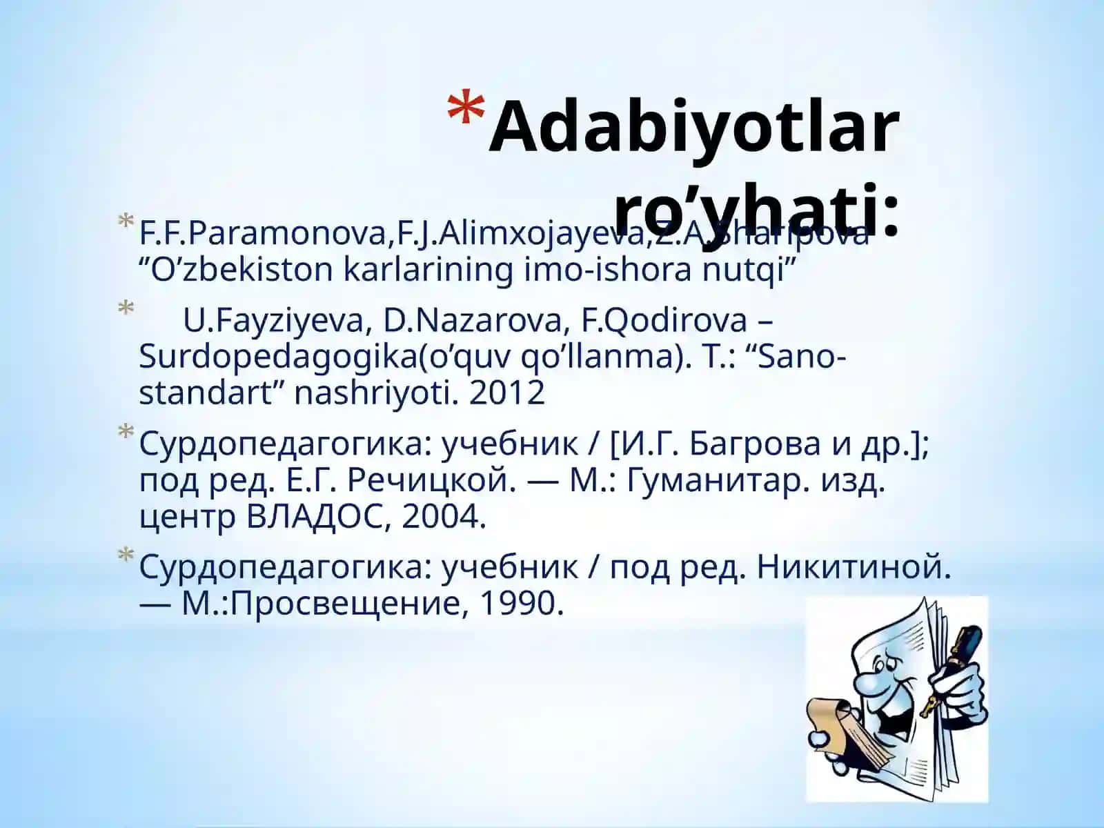 O'zbekiston karlarining imo-ishora nutqi 3