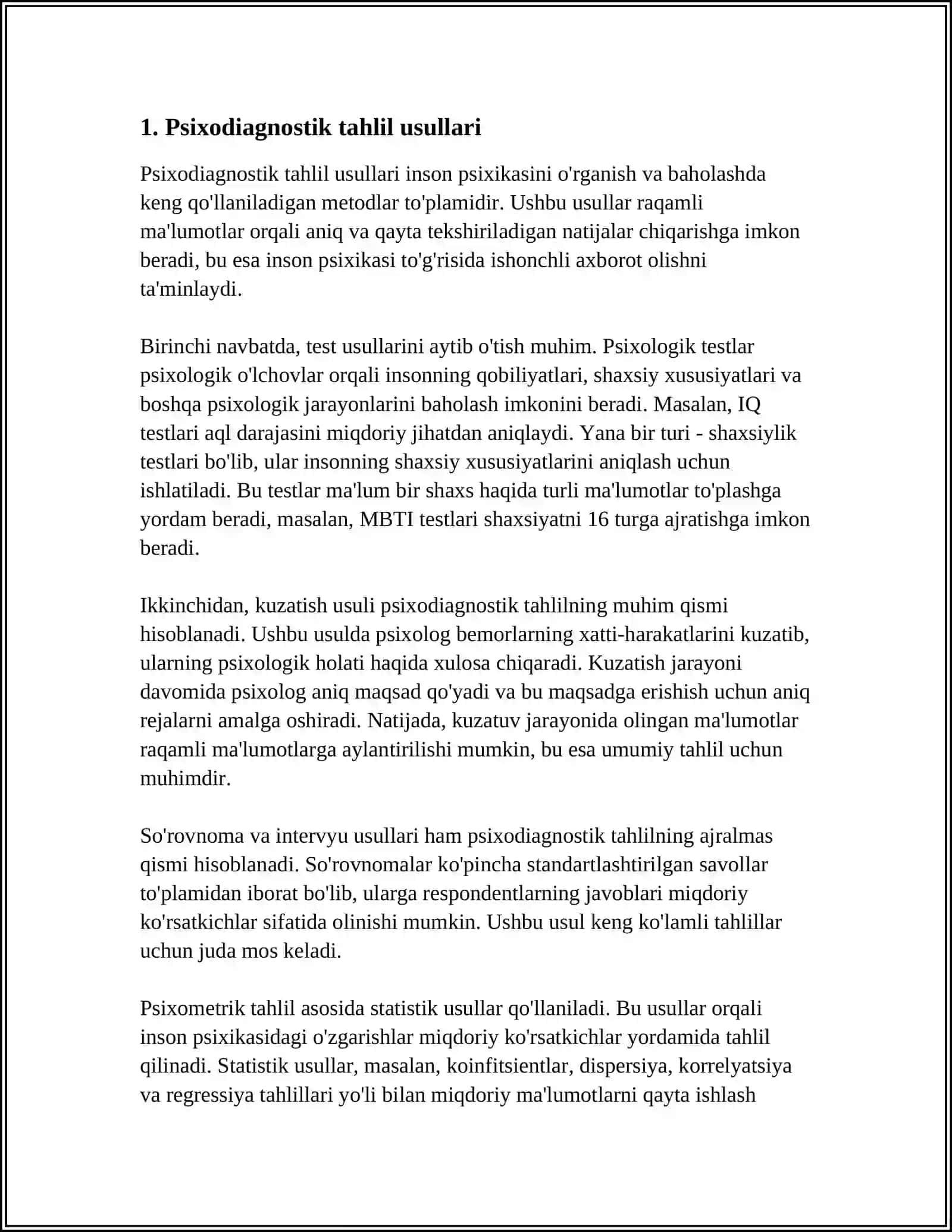 PSIXODIYOGNOSTIK TEKSHIRUV VA TADQIQOTLAR 3