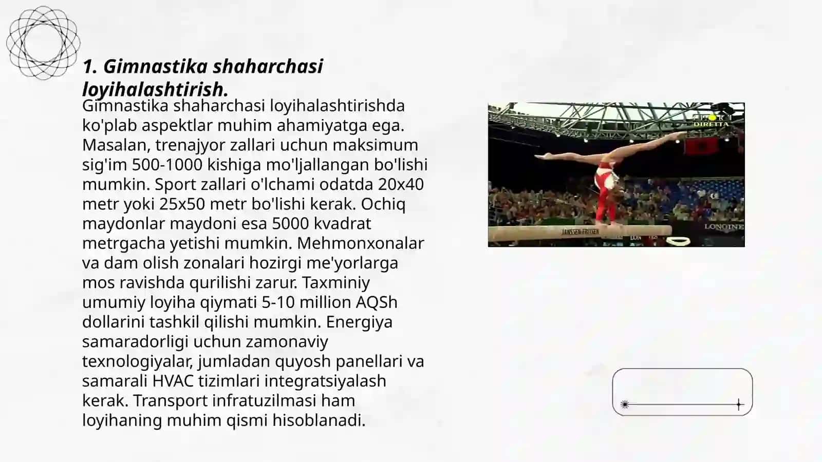 Gimnastik shaharchasini qurish usullari 3