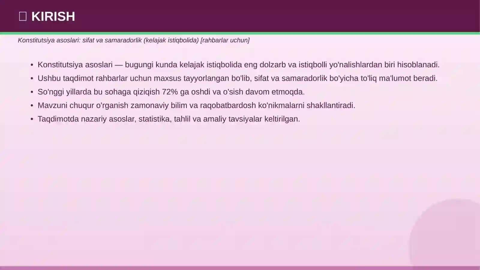 KONSTITUTSIYA ASOSLARI: SIFAT VA SAMARADORLIK 3