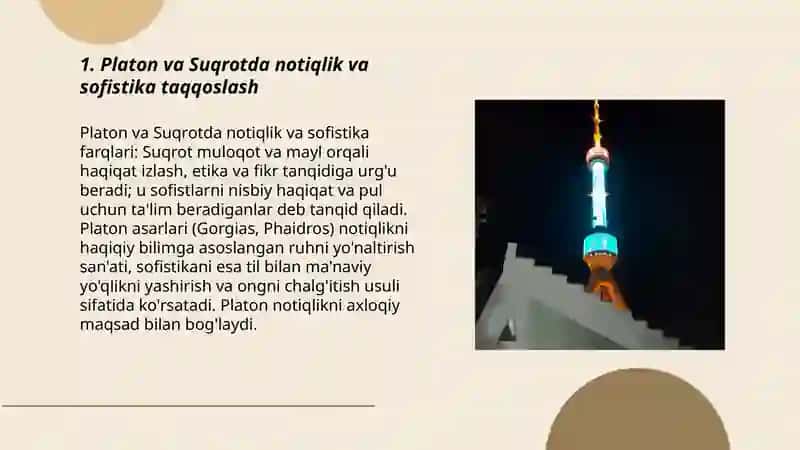 Platon va Suqrot asarlarida notiqlik masalasi talqini 3