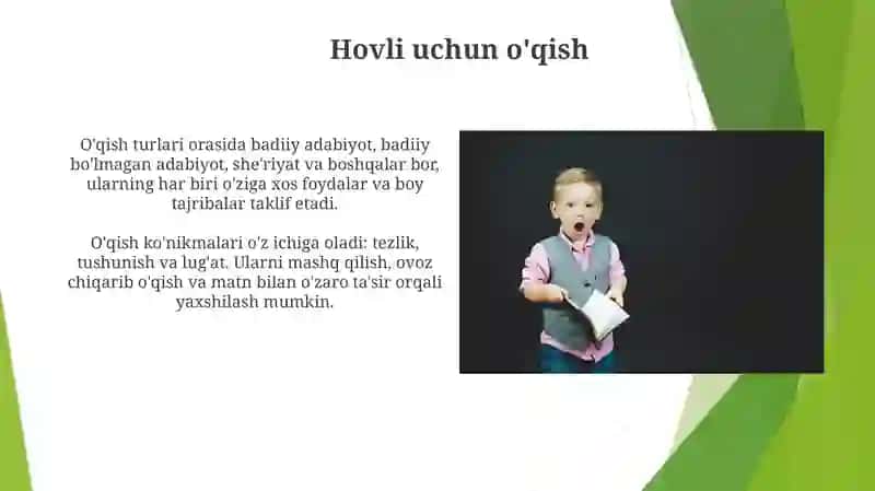 O'qish malakalari 3