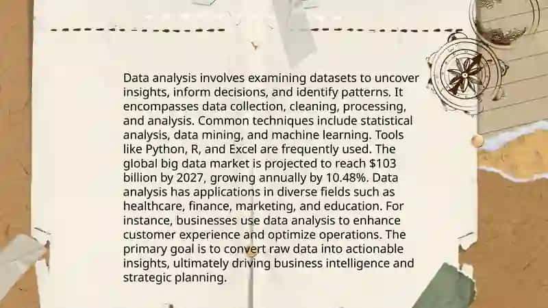 Introduction to Data Analysis 3