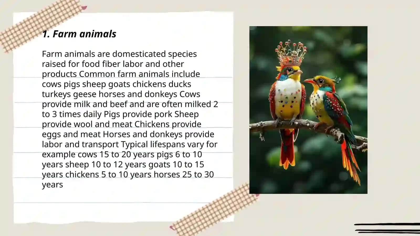 Farm animals 3