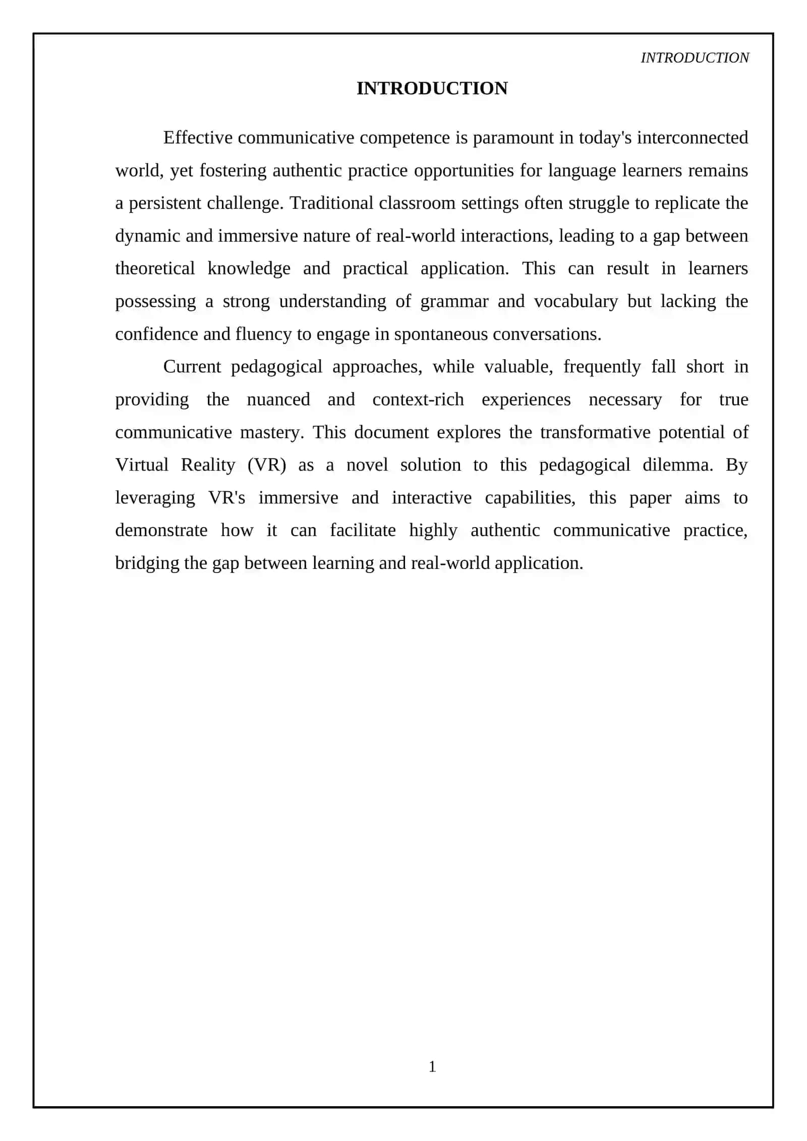 Using Virtual Reality (VR) for authentic communicative practice 3