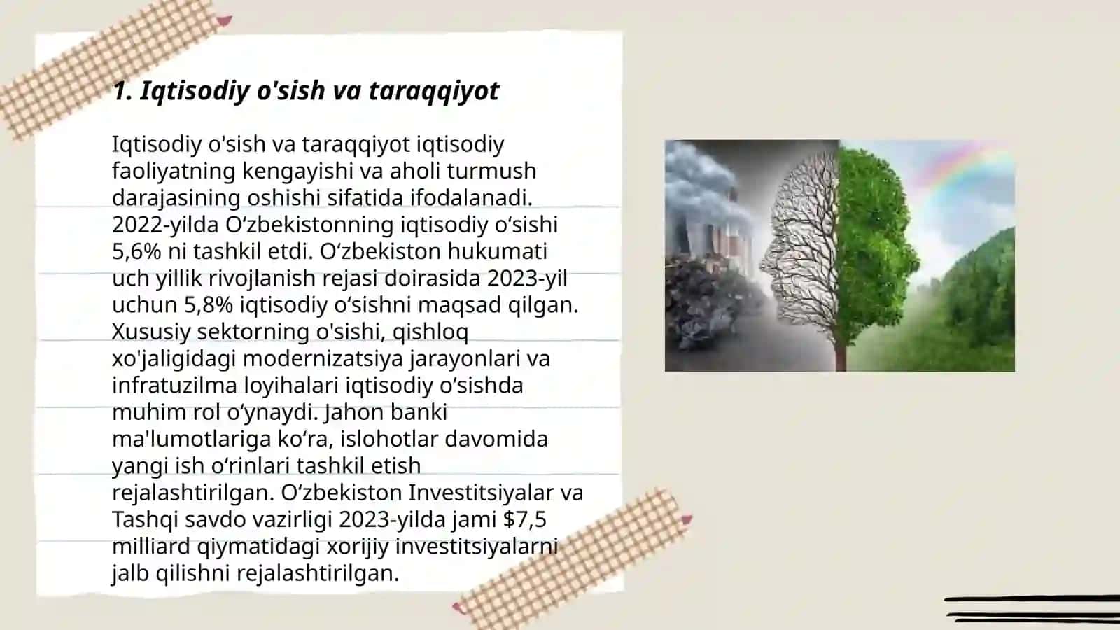 Iqtisodiy o'sish va taraqqiyot 3