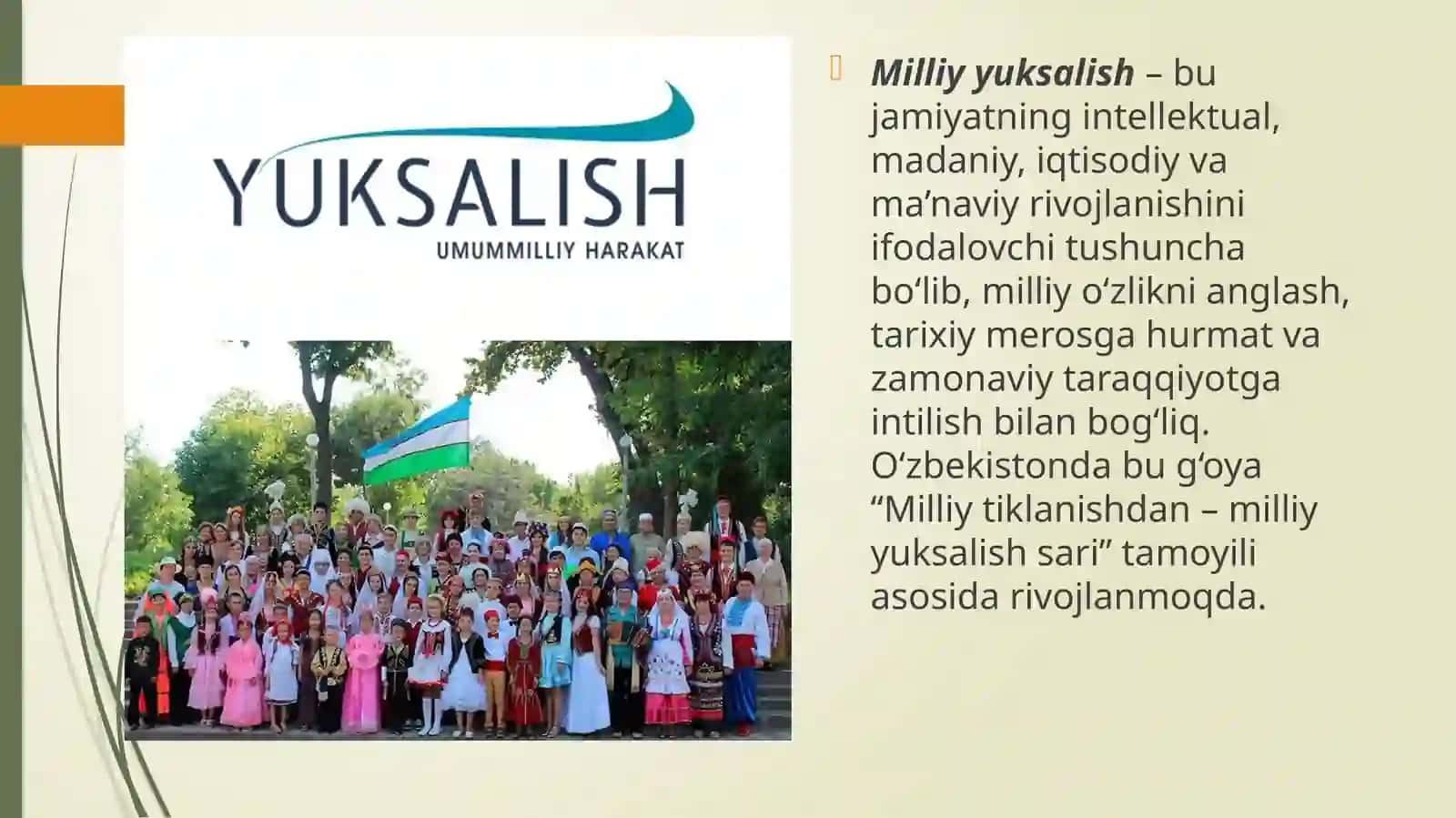 Milliy yuksalish g`oyasi millatlararo munosabatlarni rivojlantirishning yangi bosqichi sifatida 3