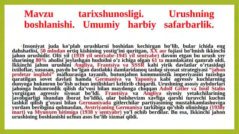 Ikkinchi jahon urushi 3