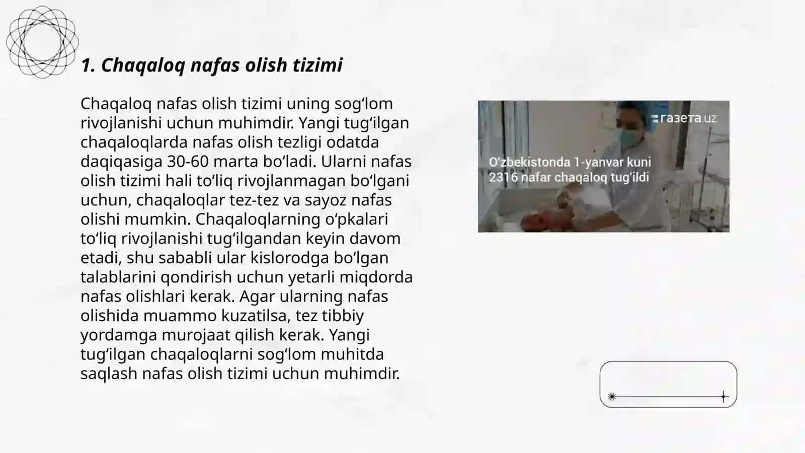 Chaqaloqlarning birinchi bor nafas olishi 3