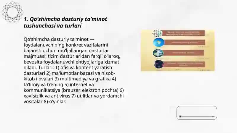 Qoʻshimcha dasturiy taʼminotlar 3