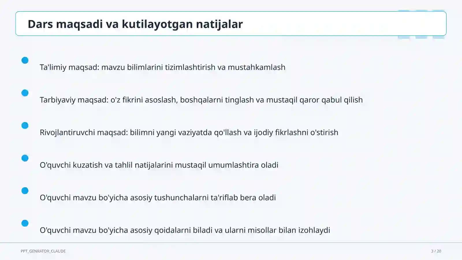 O'zbekiston iqtisodiy rayonlari (9-sinf) 3