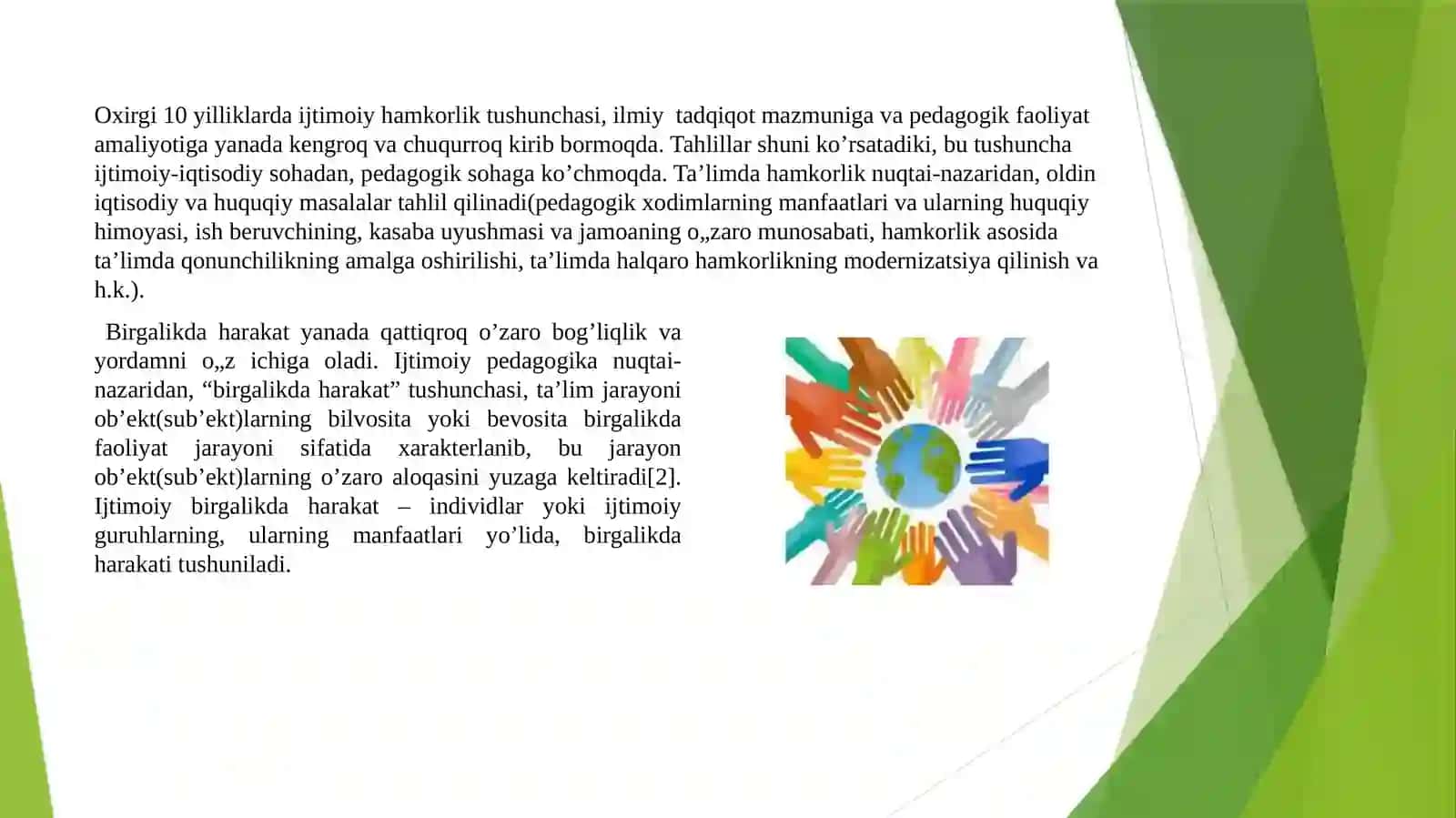 IJTIMOIY HAMKORLIKNI AMALGA OSHIRISH MEXANIZMLARI VA TAMOYILLARI 3
