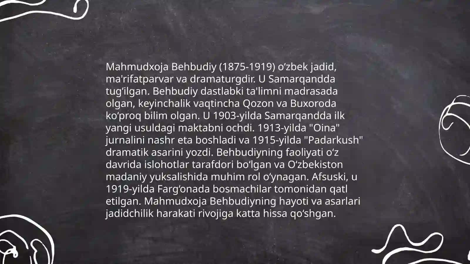 Mahmudxoja Behbudiy 3