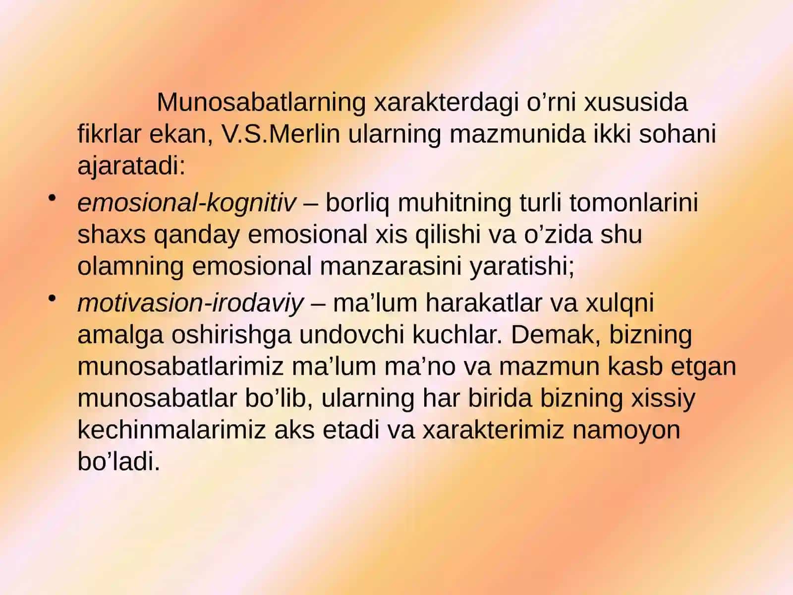 XARAKTER HAQIDA TUSHUNCHA 3