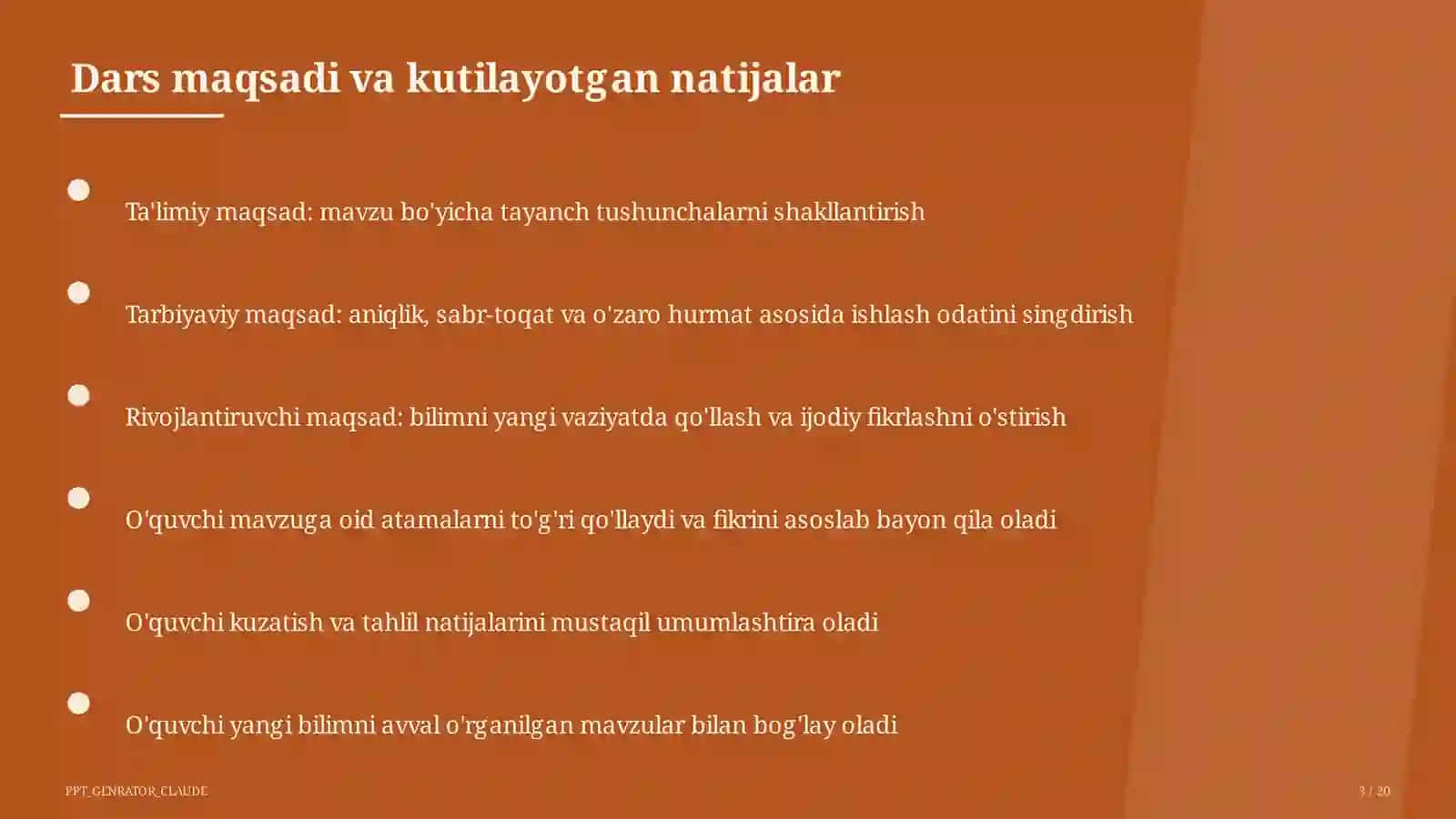 Geometrik yasashlar: burchak va kesmalarni bo'lish (8-sinf) 3